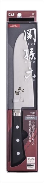 関孫六 茜 三徳165mm