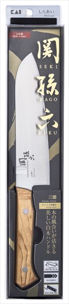 関孫六 しらあい 三徳165mm