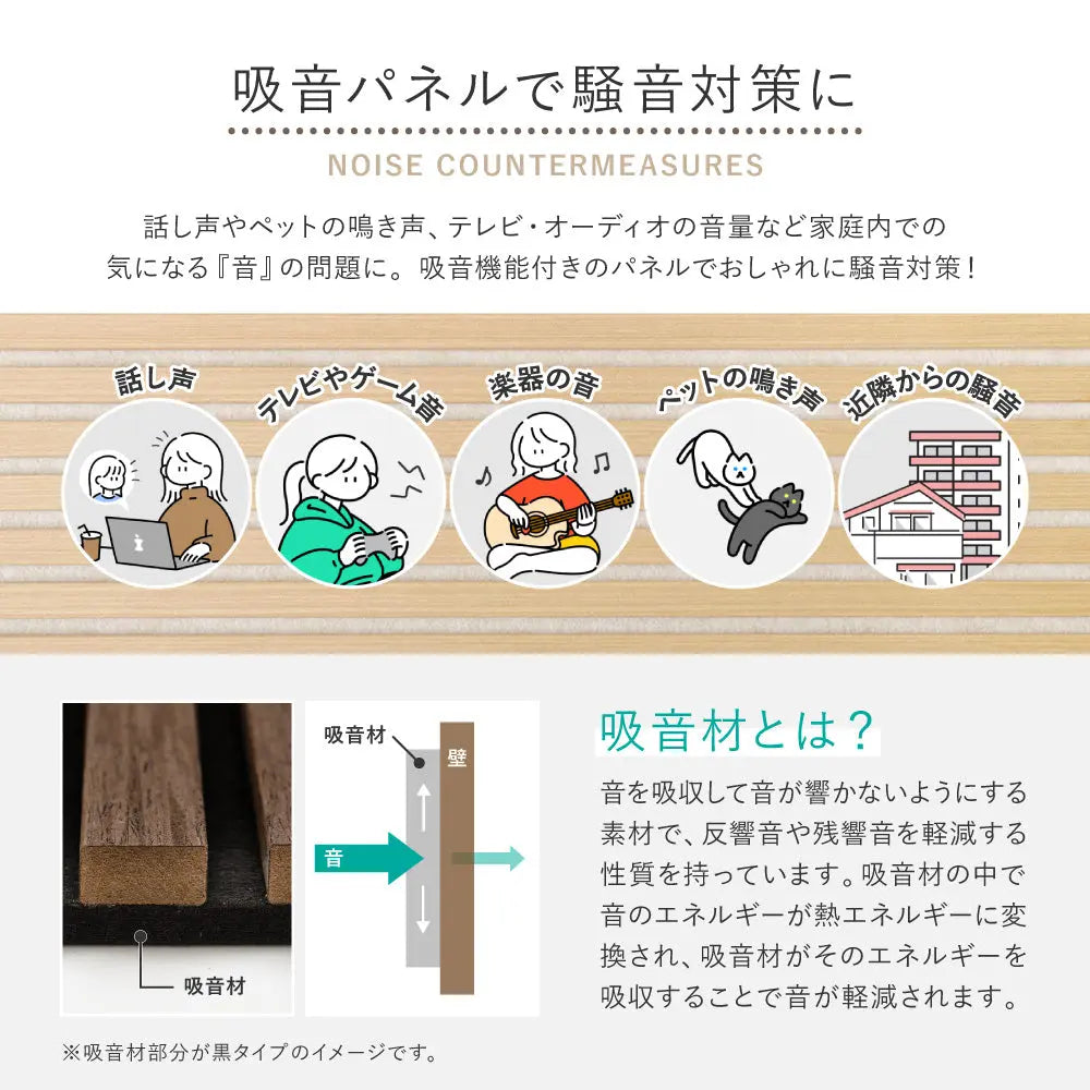 【6枚セット】 吸音パネル IPANELLA イパネッラ 約80×30cm 壁パネル ウォールパネル ウッドパネル 騒音対策 賃貸 DIY おしゃれ HAGIHARA