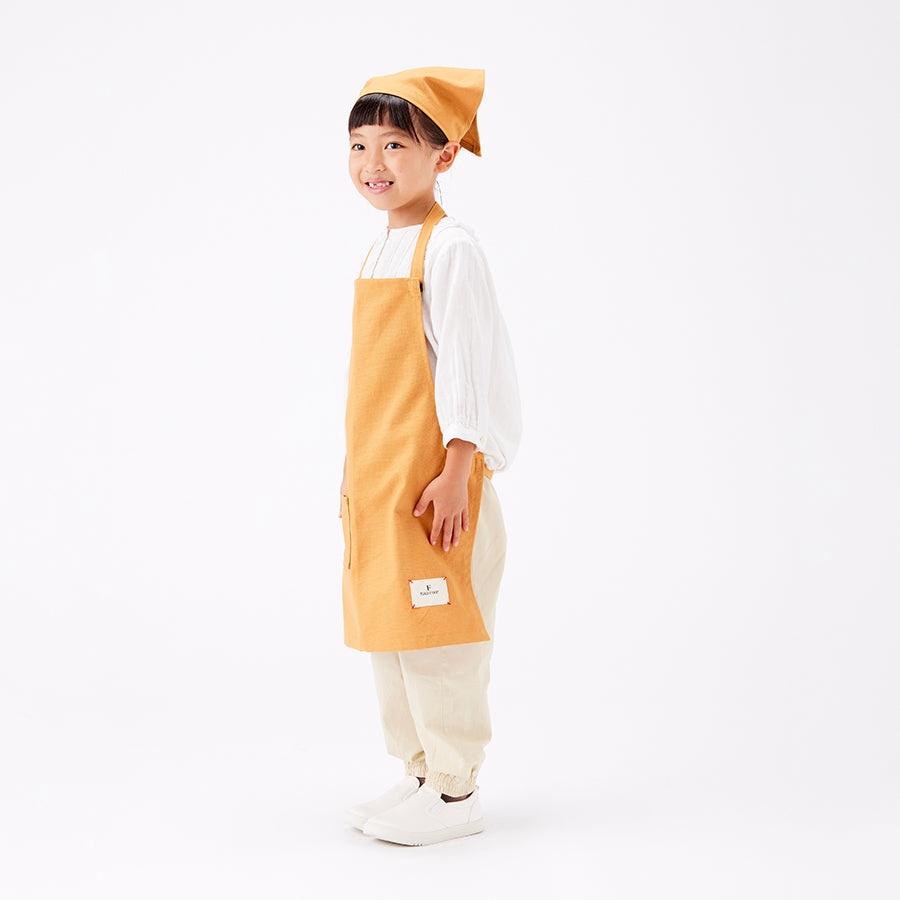 F.O.B COOPオーガニックコットンワークエプロン キッズ