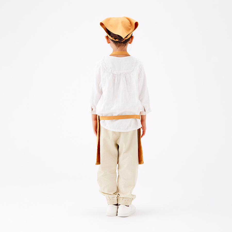 F.O.B COOPオーガニックコットンワークエプロン キッズ