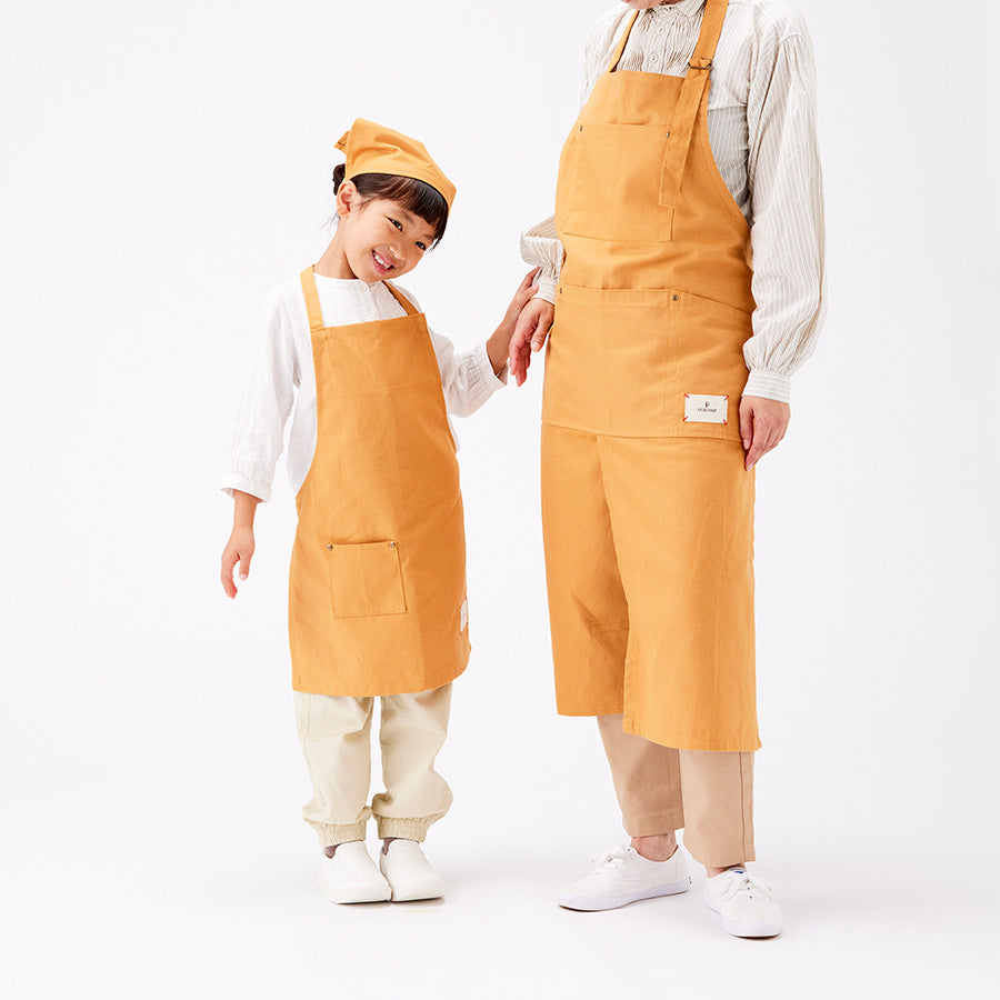 F.O.B COOPオーガニックコットンワークエプロン キッズ
