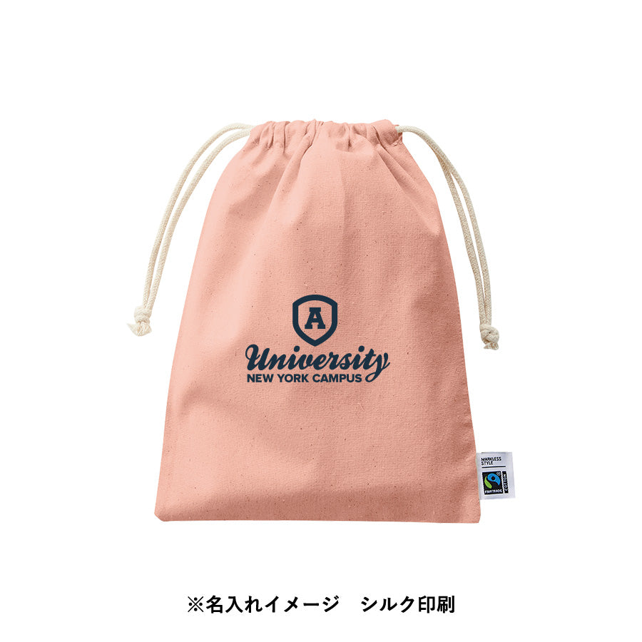 フェアトレードコットン巾着(M)