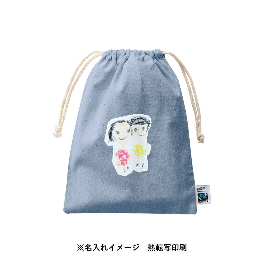 フェアトレードコットン巾着(M)