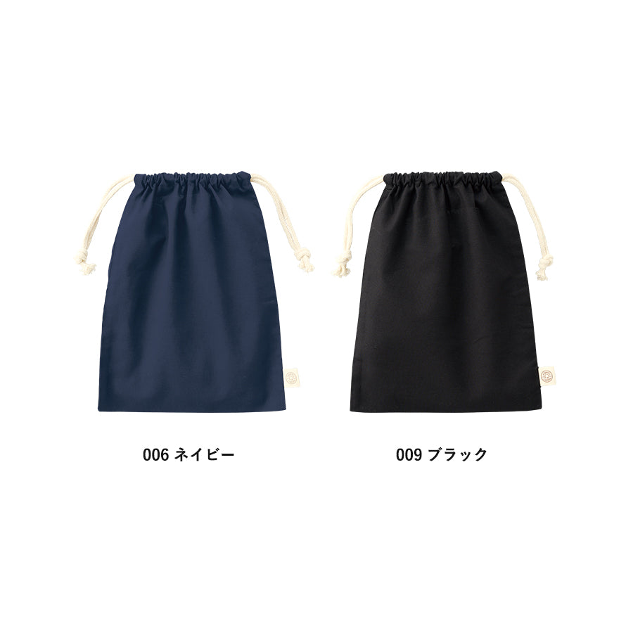 オーガニックコットン巾着(M) トレードワークス