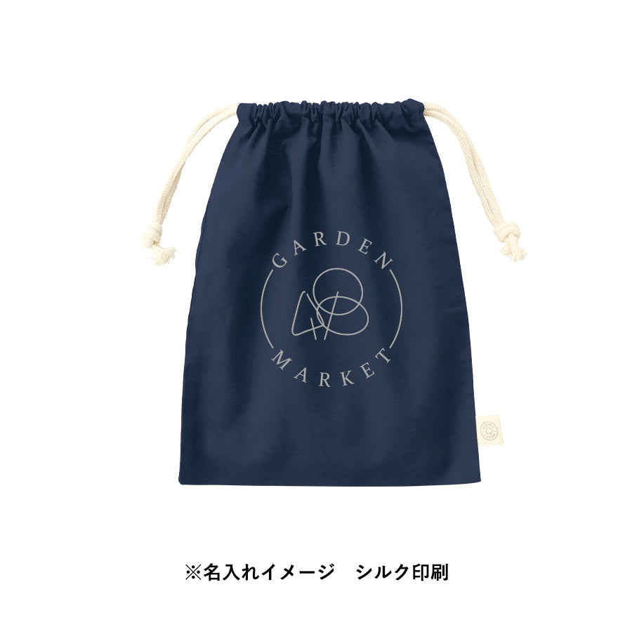 オーガニックコットン巾着(M) トレードワークス