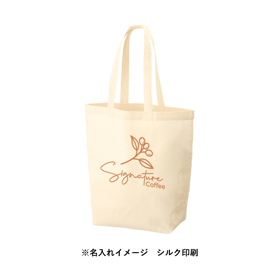 オーガニック厚手コットンバッグ(M) ナチュラル