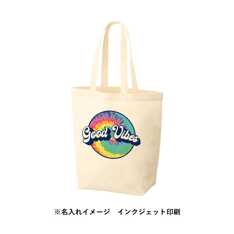 オーガニック厚手コットンバッグ(M) ナチュラル
