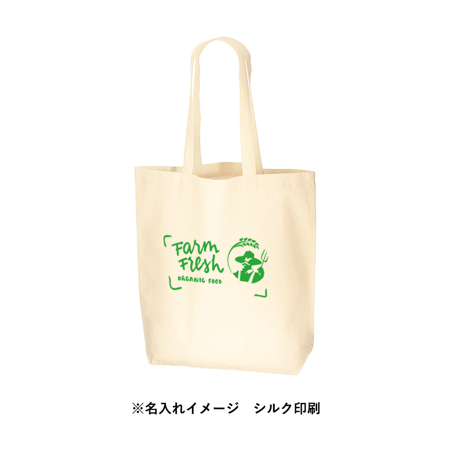 オーガニック厚手コットンバッグ(L) ナチュラル