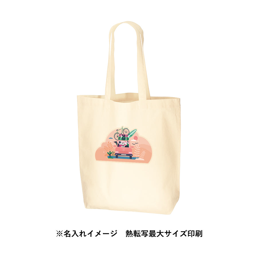 オーガニック厚手コットンバッグ(L) ナチュラル