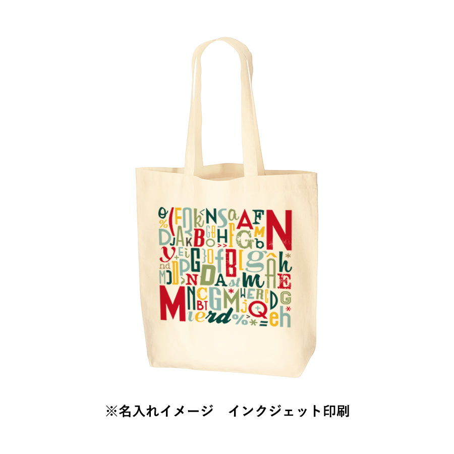 オーガニック厚手コットンバッグ(L) ナチュラル