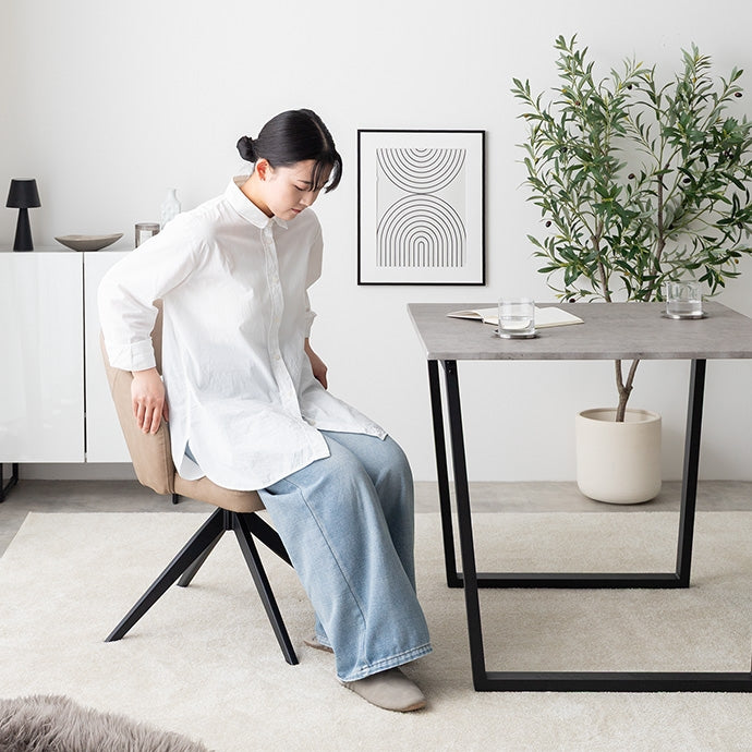【単品】Poeler 回転ダイニングチェア