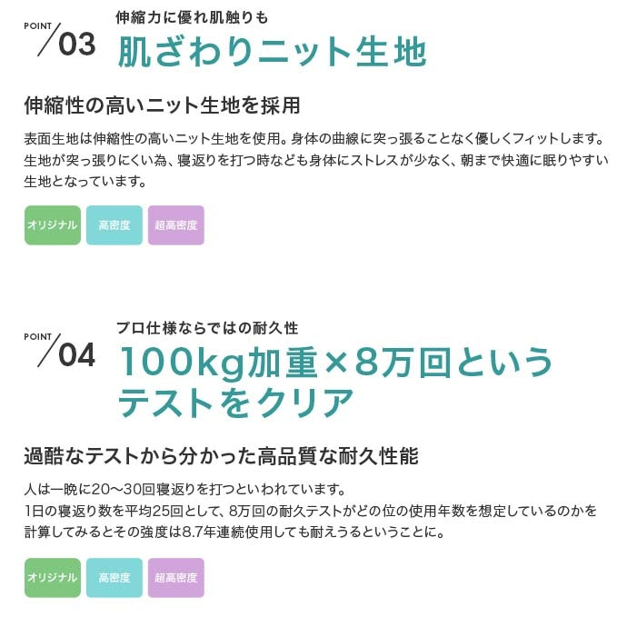 【シングル】Knok パイプすのこベッド