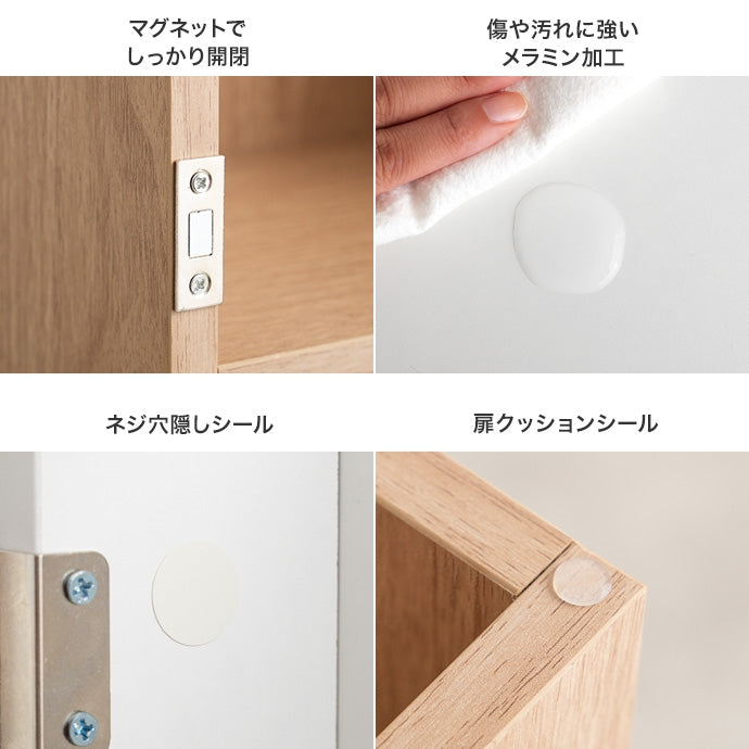 【幅33cm】Piilo キャスター付きコンパクト収納ワゴン