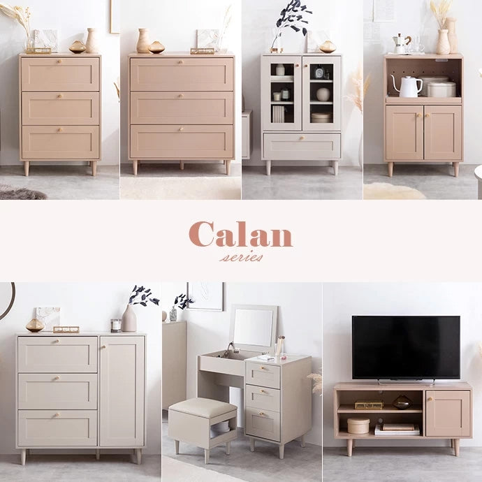 【幅80cm】Calan ドレッサーデスク