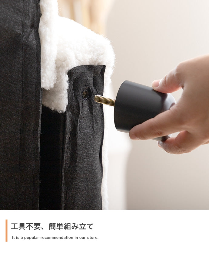 Fluffy 2人掛けブークレソファ