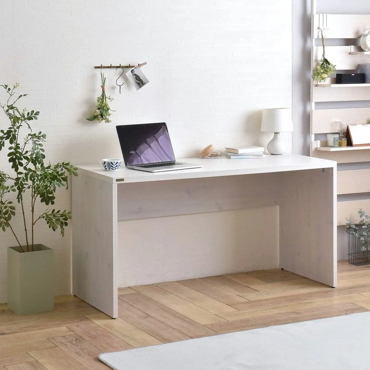 [幅140cm] デスク 机 パソコンデスク ワークデスク オフィスデスク 収納 奥行60 モダン シンプル HELM ヘルム 4FUL