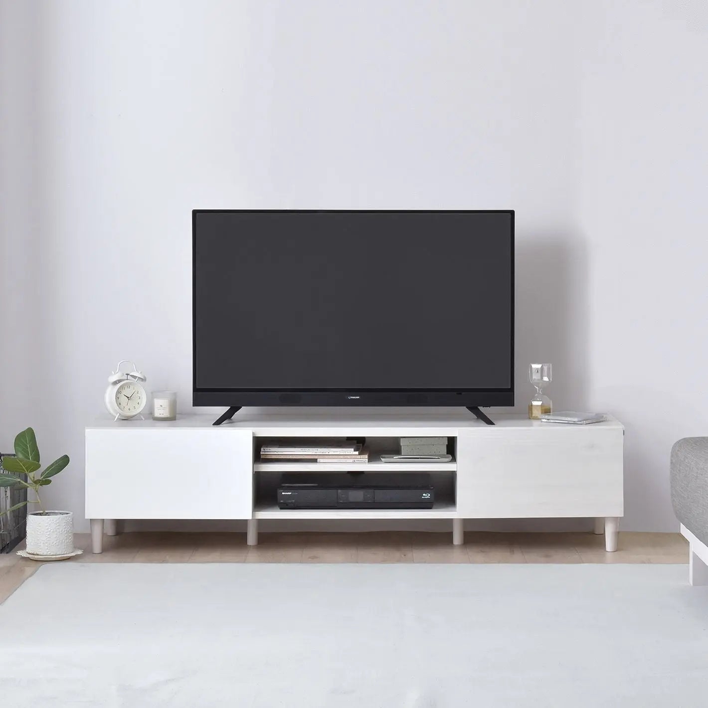 [幅150cm] テレビ台 テレビボード TV台 ローボード 収納 40インチ 40型  42インチ 42型 モダン シンプル 4FUL