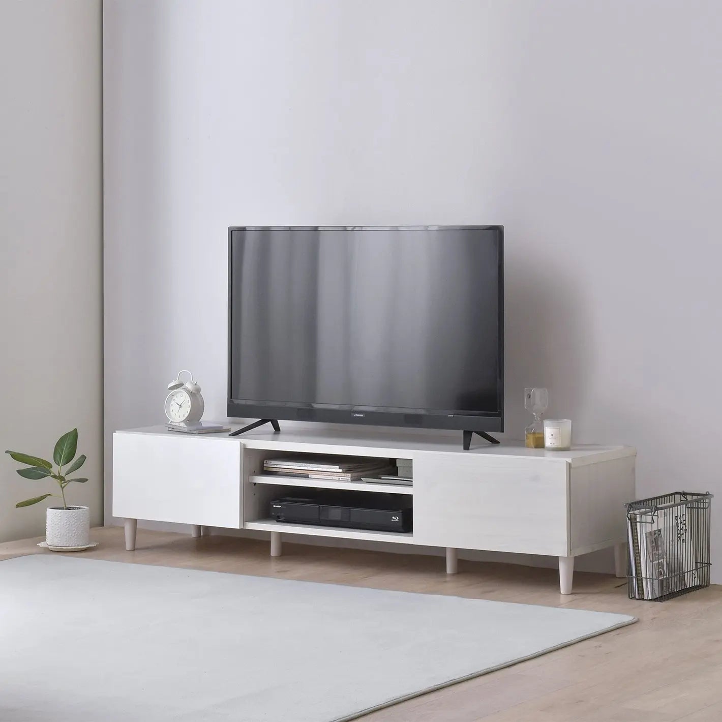 [幅150cm] テレビ台 テレビボード TV台 ローボード 収納 40インチ 40型  42インチ 42型 モダン シンプル 4FUL