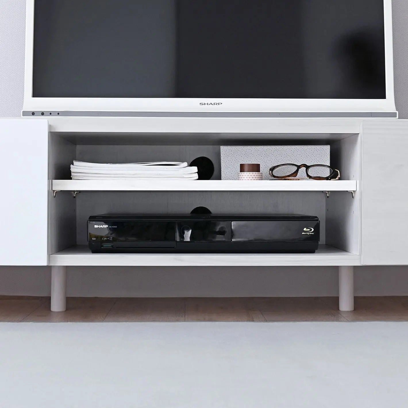 [幅150cm] テレビ台 テレビボード TV台 ローボード 収納 40インチ 40型  42インチ 42型 モダン シンプル 4FUL