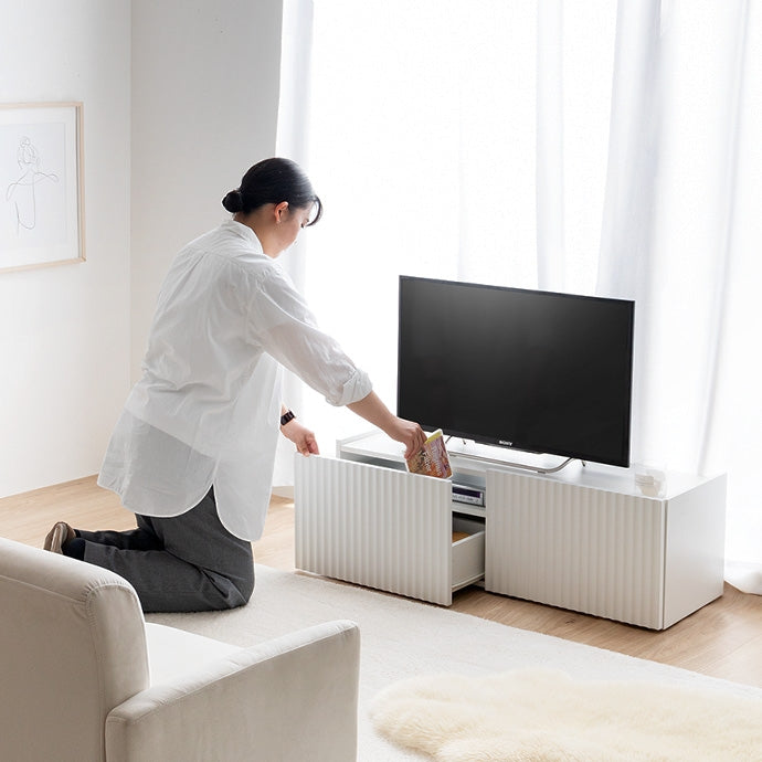【幅100cm】Sheep 引き出し付きテレビ台