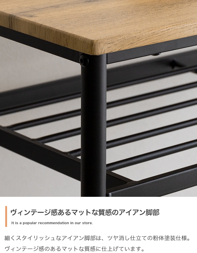 【3点セット】Roly 幅90cm カウンターテーブル+スツール2脚