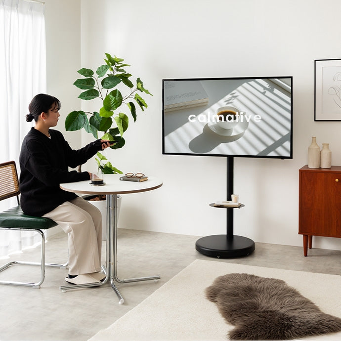 キャスター付き多機能テレビスタンド