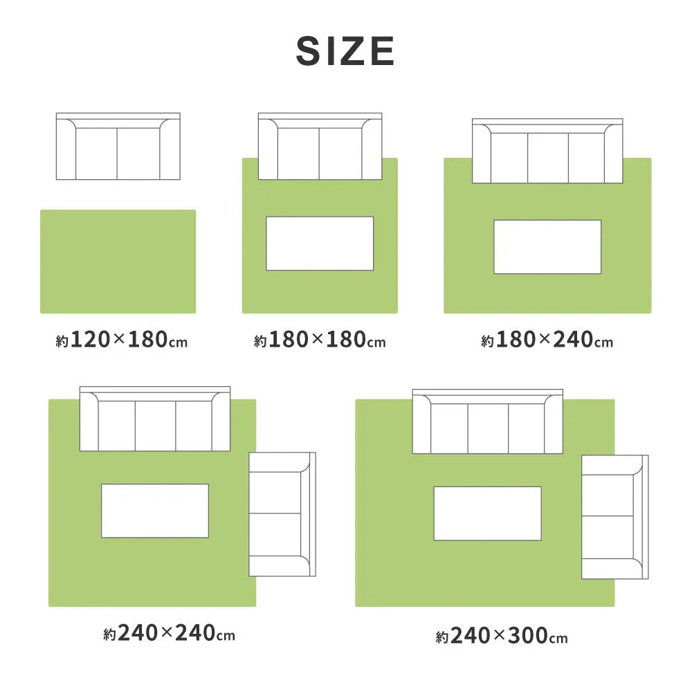 い草ラグ クレパス 約180×240cm 8mmウレタン ふっくら 厚手 HAGIHARA
