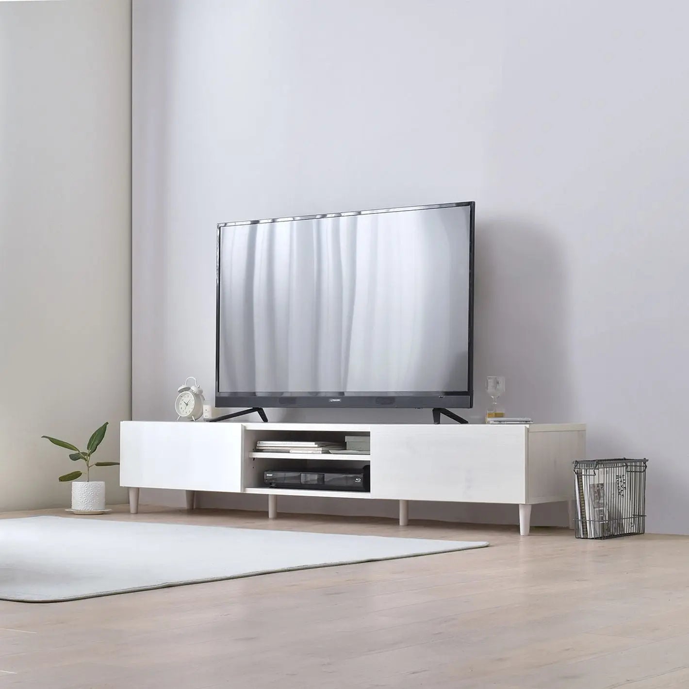 [幅180cm] テレビ台 テレビボード TV台 ローボード 収納 50インチ 50型 55インチ 55型 モダン シンプル 4FUL