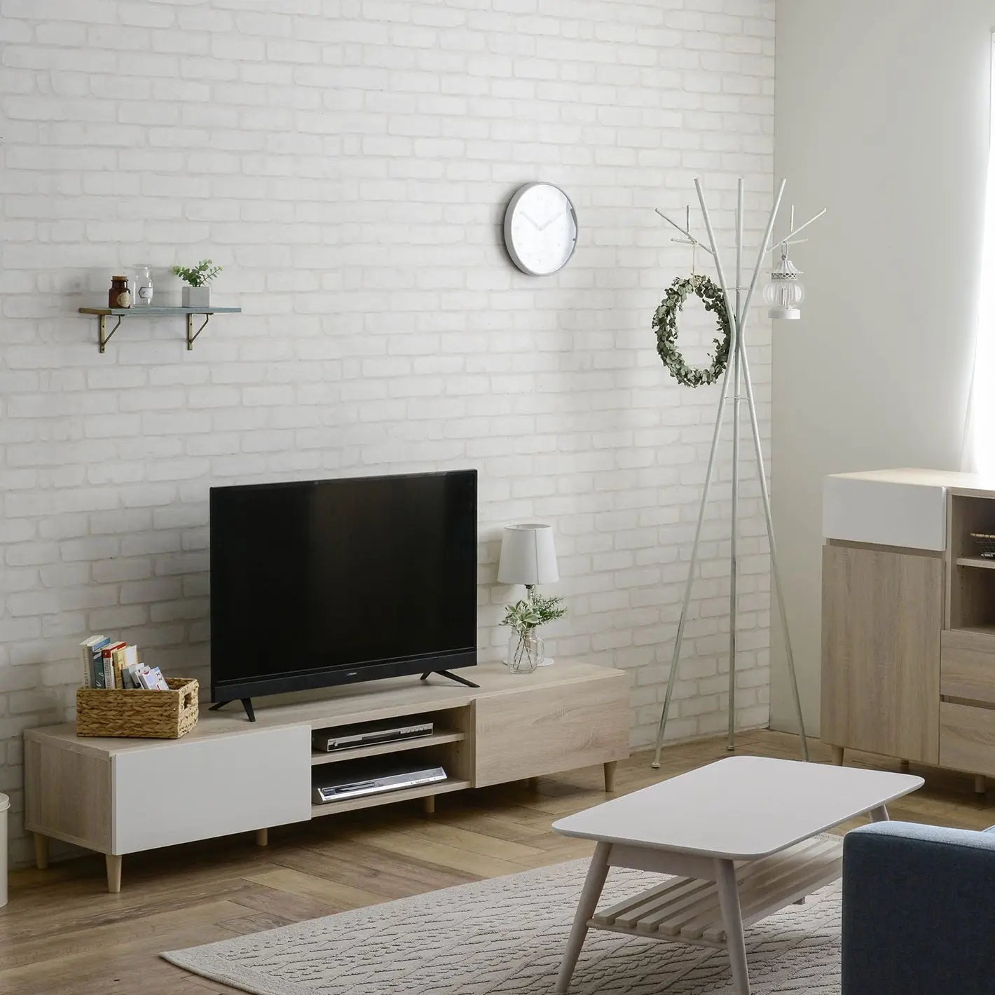 [幅180cm] テレビ台 テレビボード TV台 ローボード 収納 50インチ 50型 55インチ 55型 モダン シンプル 4FUL
