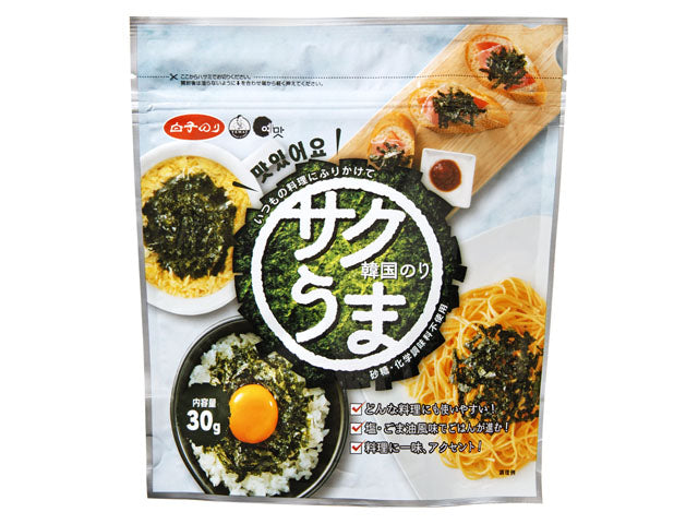 白子のり サクうま 韓国のり 30gx20 - 0