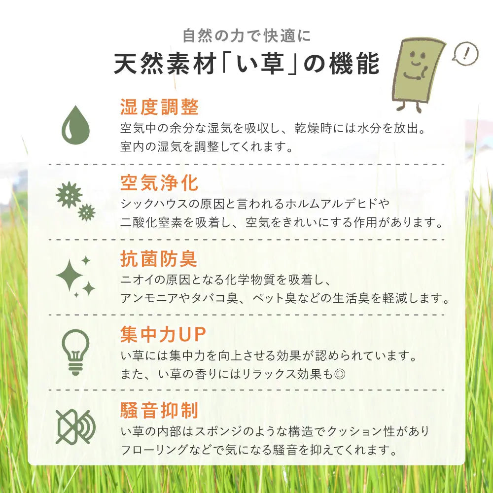 い草ラグ クレパス 約240×300cm 12mmウレタン ふっくら 厚手 HAGIHARA