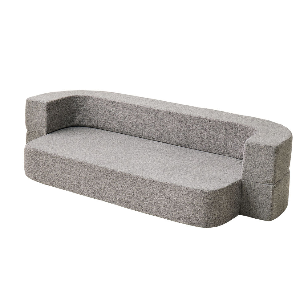 フロアソファ ルメール 2WAY 幅170cm ローソファ ソファベッド ウレタンフォーム 圧縮 HAGIHARA