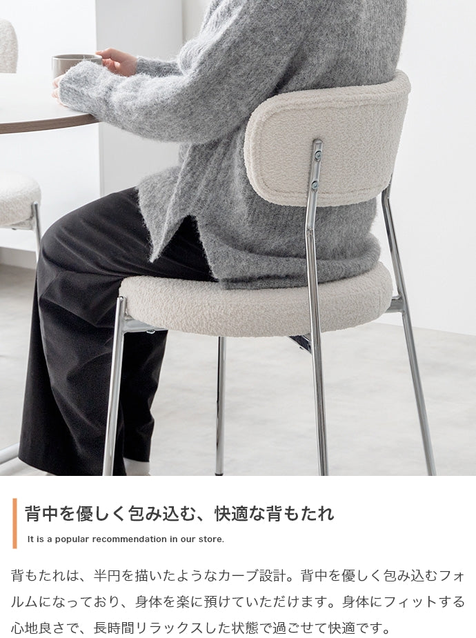 【3点セット】Stjerne 幅70cm 丸型カフェテーブル+チェア2脚