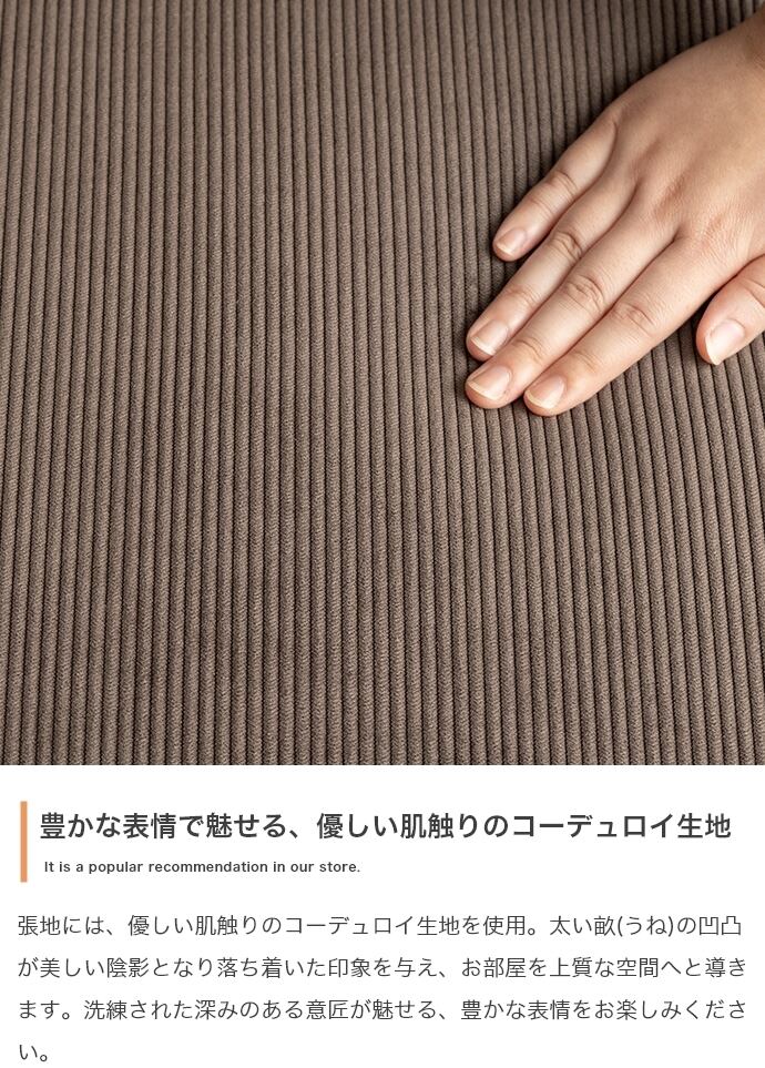 [単品] 2人掛けソファ 北欧テイスト 海外インテリア風 エコロファニチャー