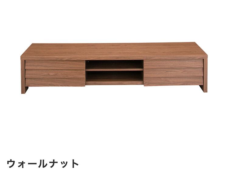 収納 TVボード / LE ローボード 木目調 テレビ台 ロータイプ ナカバヤシ