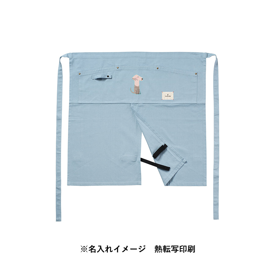 F.O.B COOPオーガニックコットンワークエプロン　ハーフ トレードワークス