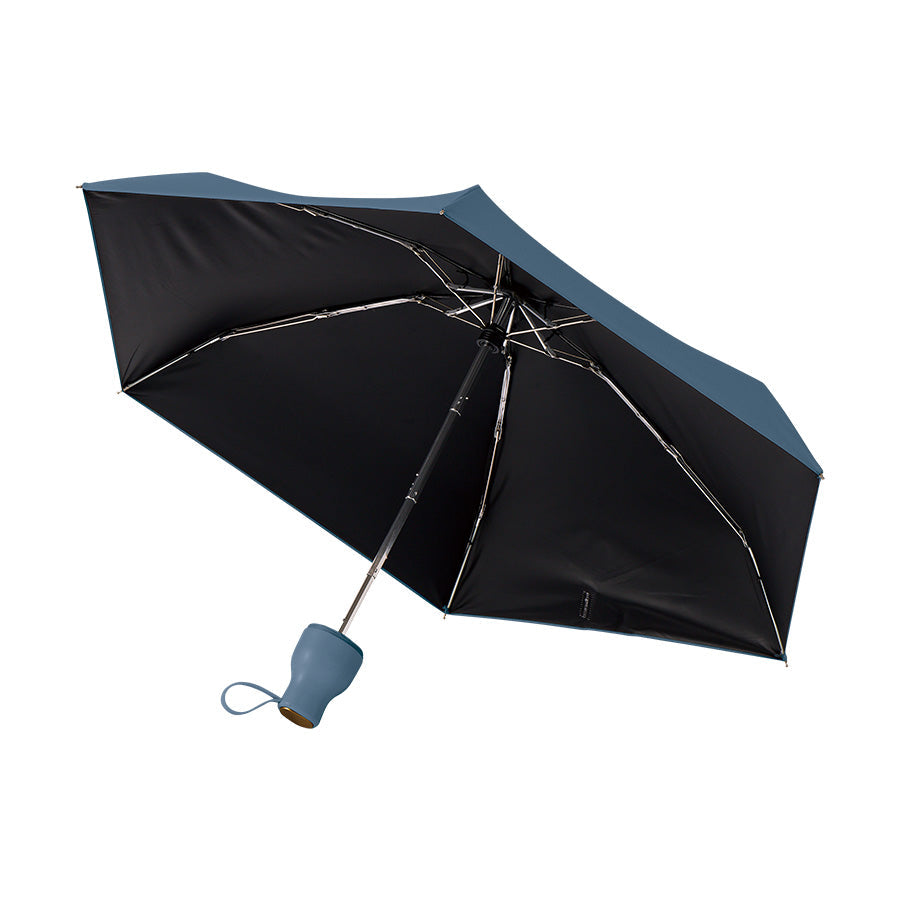 【送料無料】MOTTERU モッテル コンパクトボトル遮光アンブレラ UPF50+ 晴雨兼用 日傘 折りたたみ傘 軽量 UVカット100%
