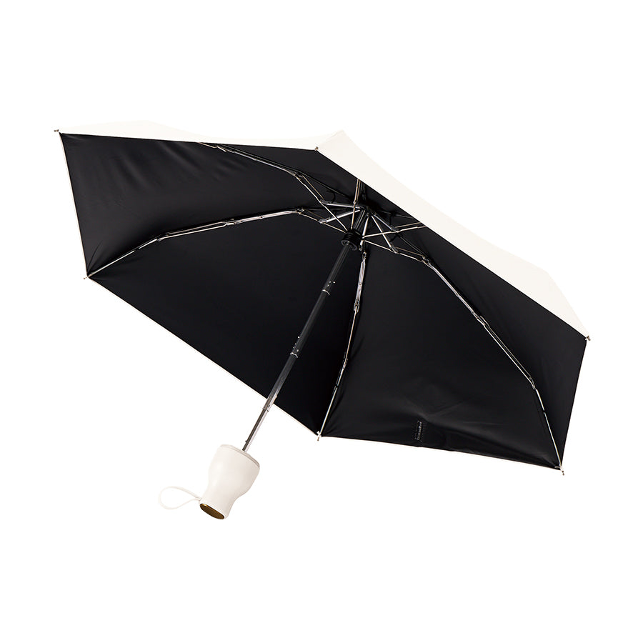 【送料無料】MOTTERU モッテル コンパクトボトル遮光アンブレラ UPF50+ 晴雨兼用 日傘 折りたたみ傘 軽量 UVカット100%