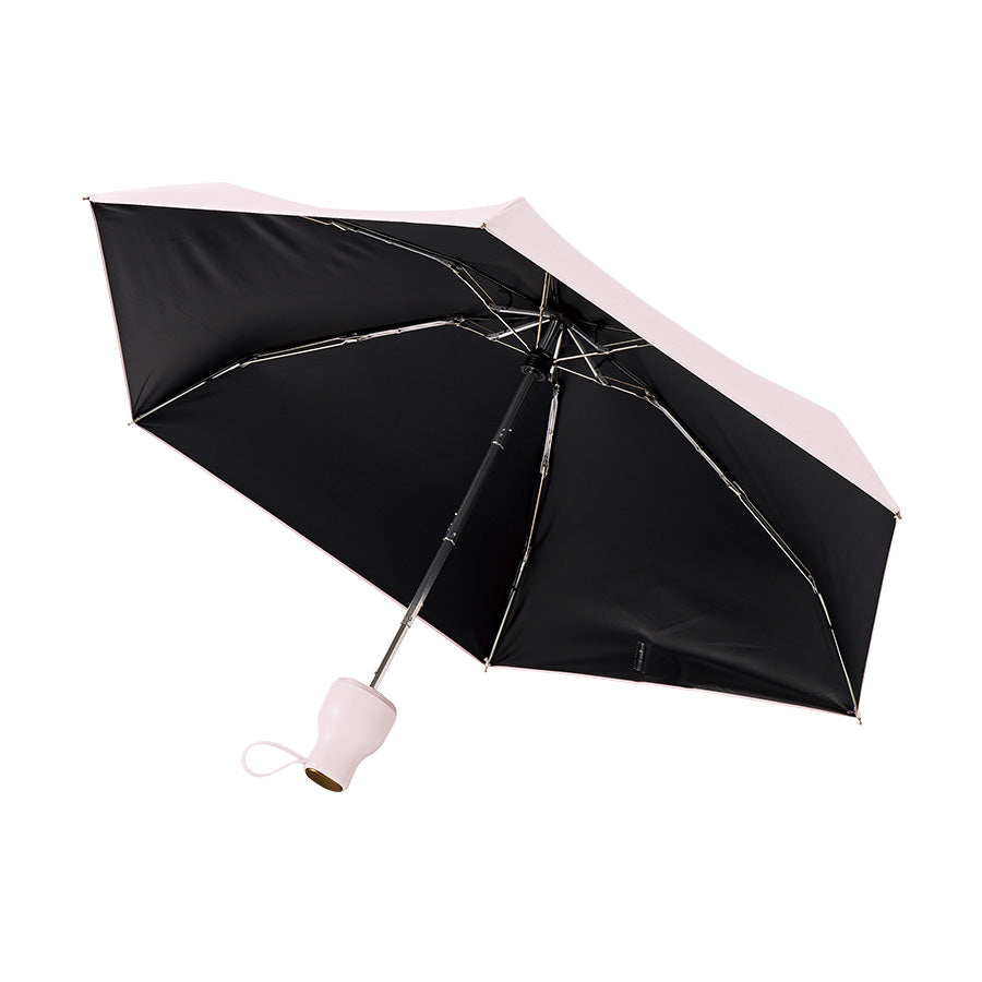 【送料無料】MOTTERU モッテル コンパクトボトル遮光アンブレラ UPF50+ 晴雨兼用 日傘 折りたたみ傘 軽量 UVカット100%