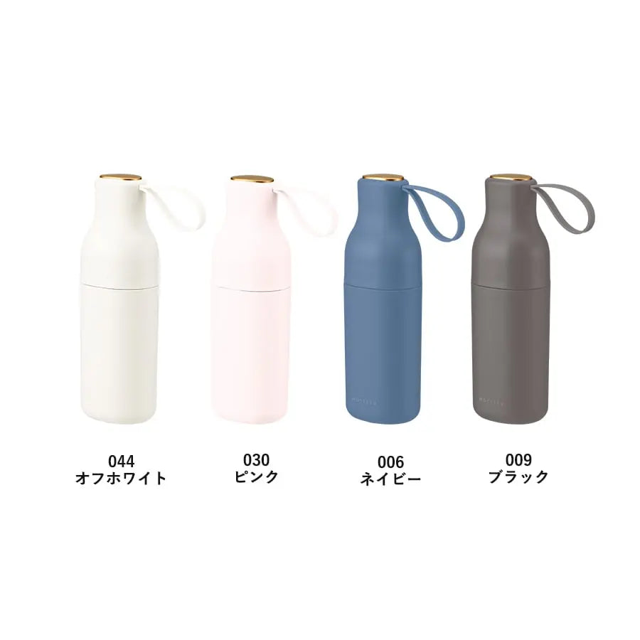 MOTTERU コンパクトボトル遮光アンブレラUPF50+ 晴雨兼用 日傘 折りたたみ傘 トレードワークス