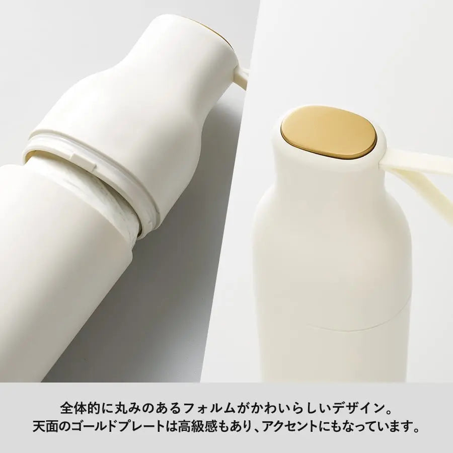 MOTTERU コンパクトボトル遮光アンブレラUPF50+ 晴雨兼用 日傘 折りたたみ傘 トレードワークス