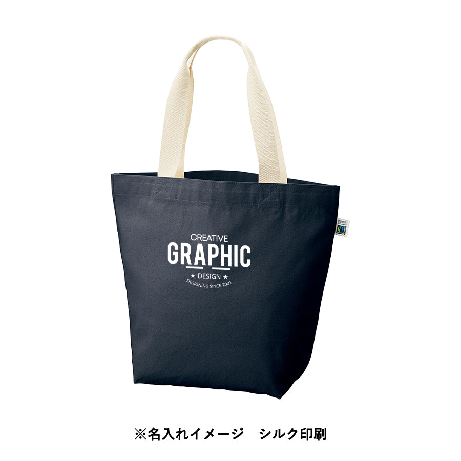 フェアトレードコットンキャンバストート（L） 内ポケット