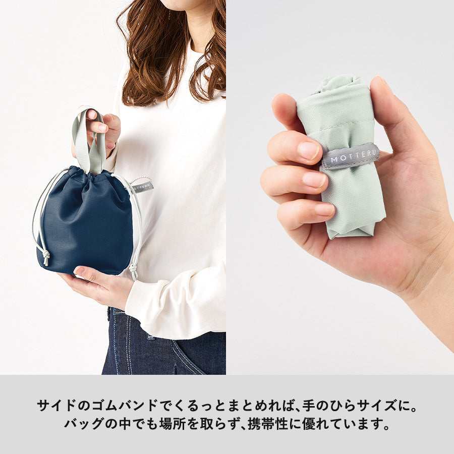 【送料無料】クルリト コンパクトクーラーミニ巾着 保冷バッグ 折りたたみ