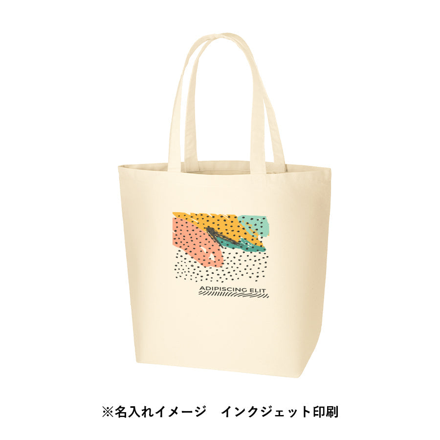 オーガニックコットンキャンバストート（L）　ナチュラル トレードワークス