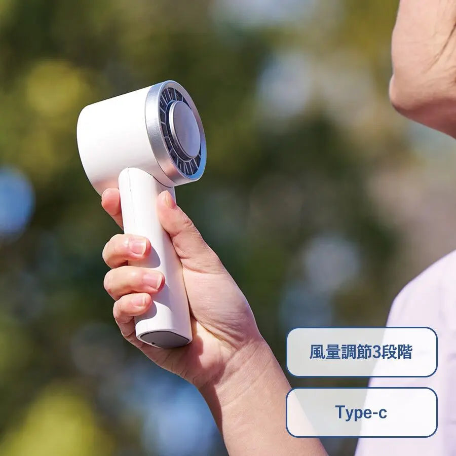 冷却プレートUSBハンディファン 小型扇風機 冷感グッズ 熱中症対策グッズ トレードワークス