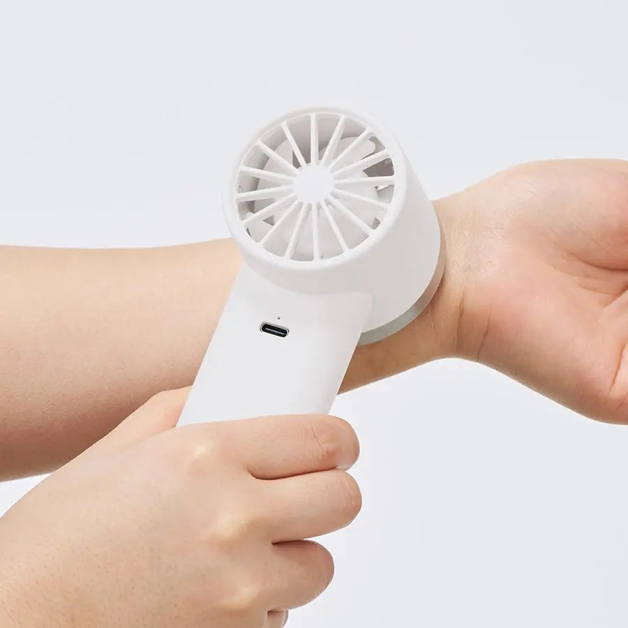 冷却プレートUSBハンディファン 小型扇風機 冷感グッズ 熱中症対策グッズ トレードワークス