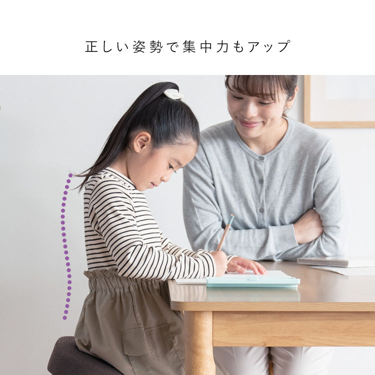 [幅48.5cm] プロポーションチェア アクリル 合板 ウレタン 天然木 姿勢矯正 学習椅子 宮武製作所