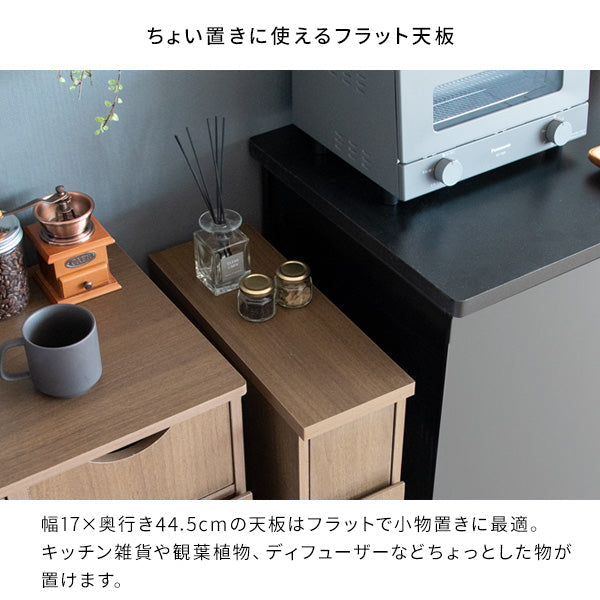 [幅17cm] スリムダストボックス Santia プッシュ式 ダストボックス おしゃれ 省スペース ランドリー サニタリー 宮武製作所