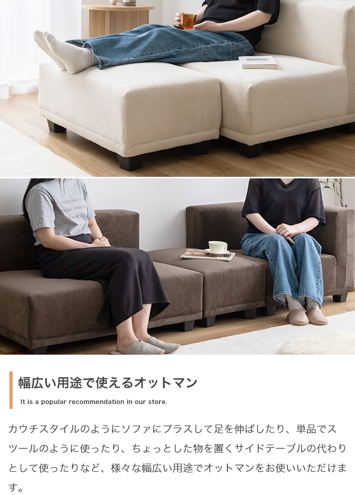 [単品] オットマン エコロファニチャー